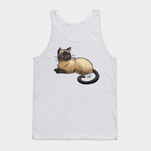 Cat - American Shorthair - Seal Point Tank Top